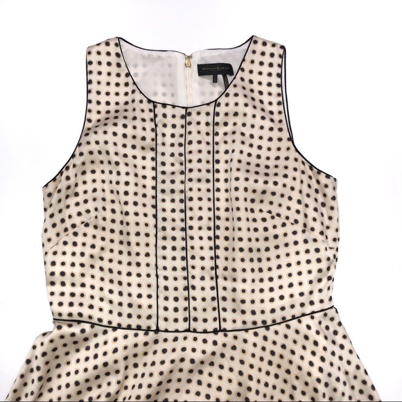 Donna Karan New York Printed Trapeze Hem Dress - Picture 4 of 8